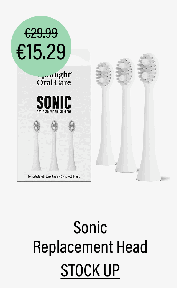 Sonic Replacement Head | STOCK UP
