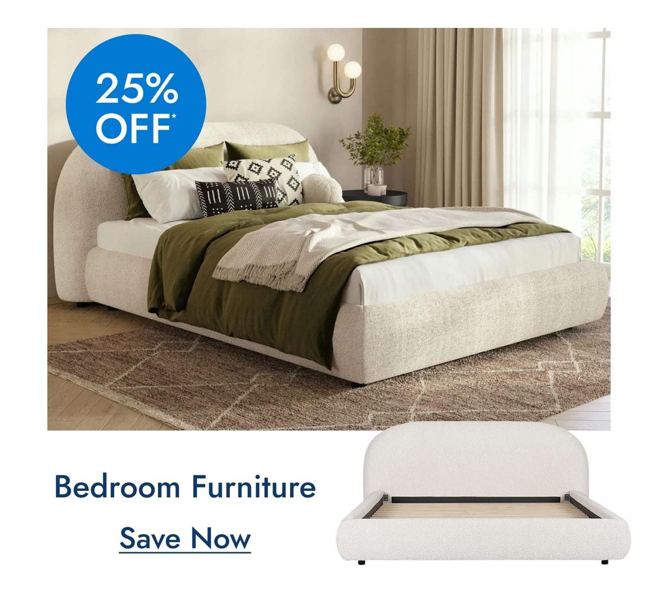 Save on Poly & Bark Bedroom Furniture
