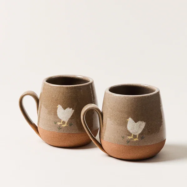 Collector's Edition Handmade Hen Mug