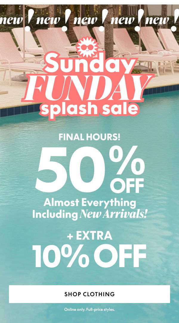 50% Off + Extra 10% Off