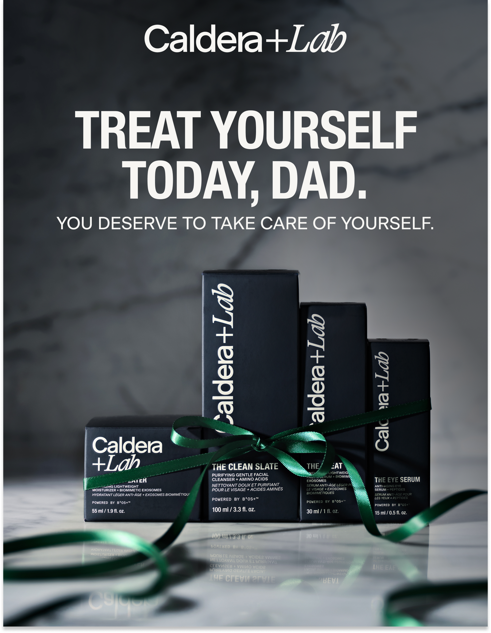 TREAT YOURSELF TODAY, DAD. | You deserve to take care of yourself.