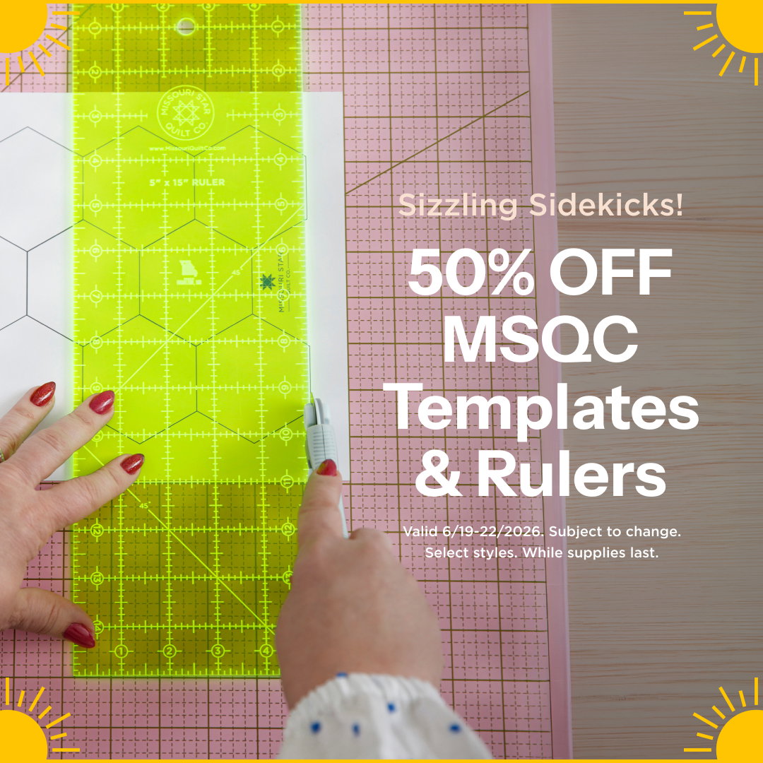 50% Off MSQC Templates & Rulers. Shop now. Valid through 6/22/26. Subject to change. Select styles. Whiles supplies last.