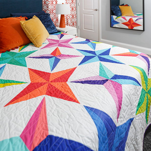 Miracle Star Quilt Pattern by Missouri Star
