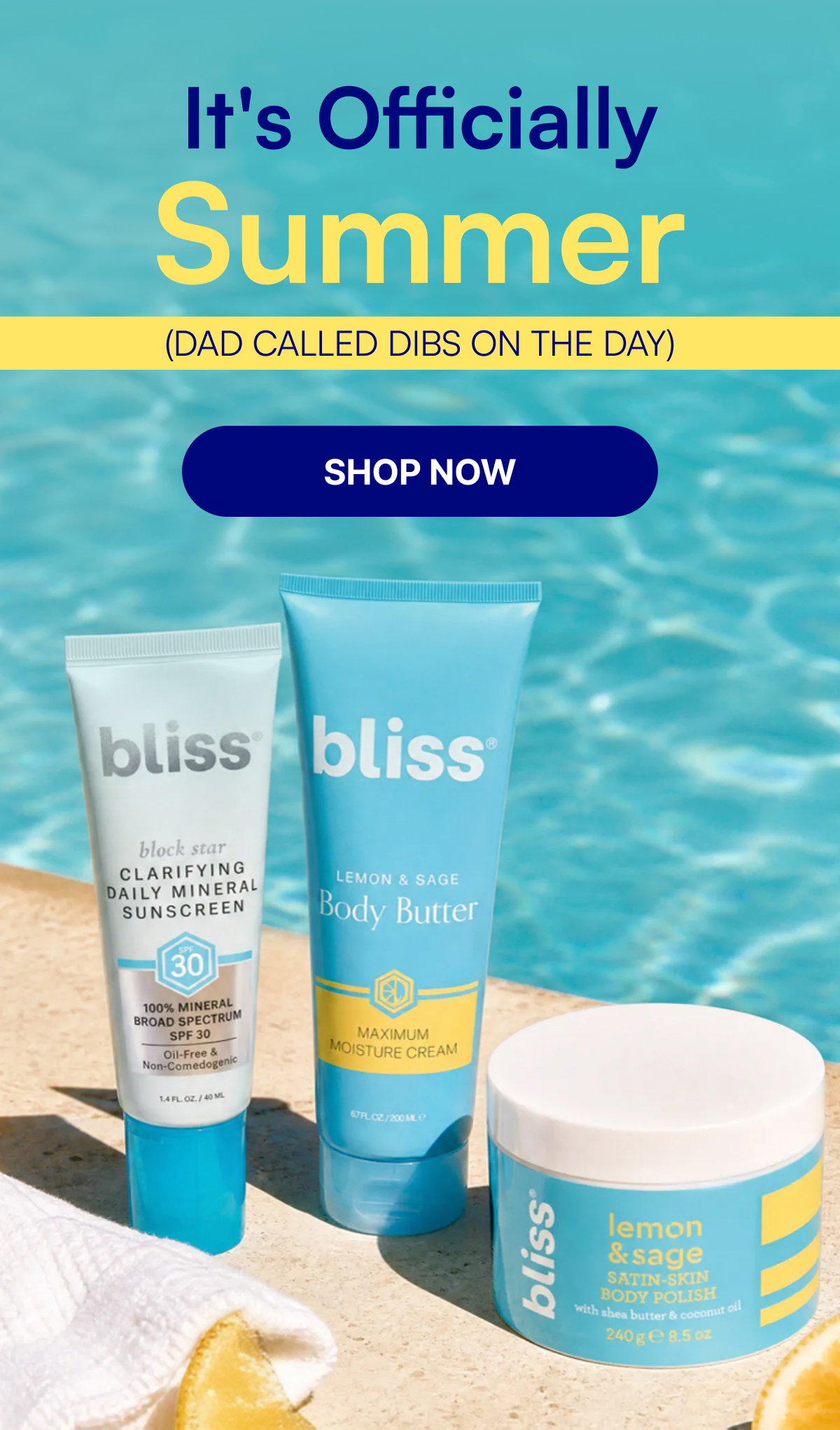 It's Officially Summer (Dad Called Dibs On The Day) SHOP NOW