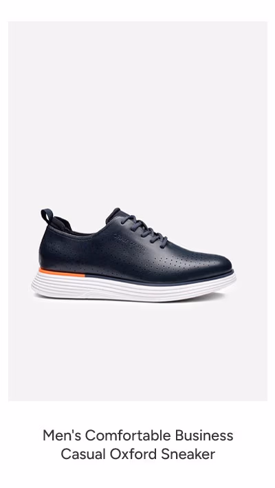Men's Comfortable Business Casual Oxford Sneaker