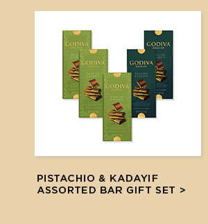 Pistachio & Kadayif Assorted Chocolate Bar Gift Set