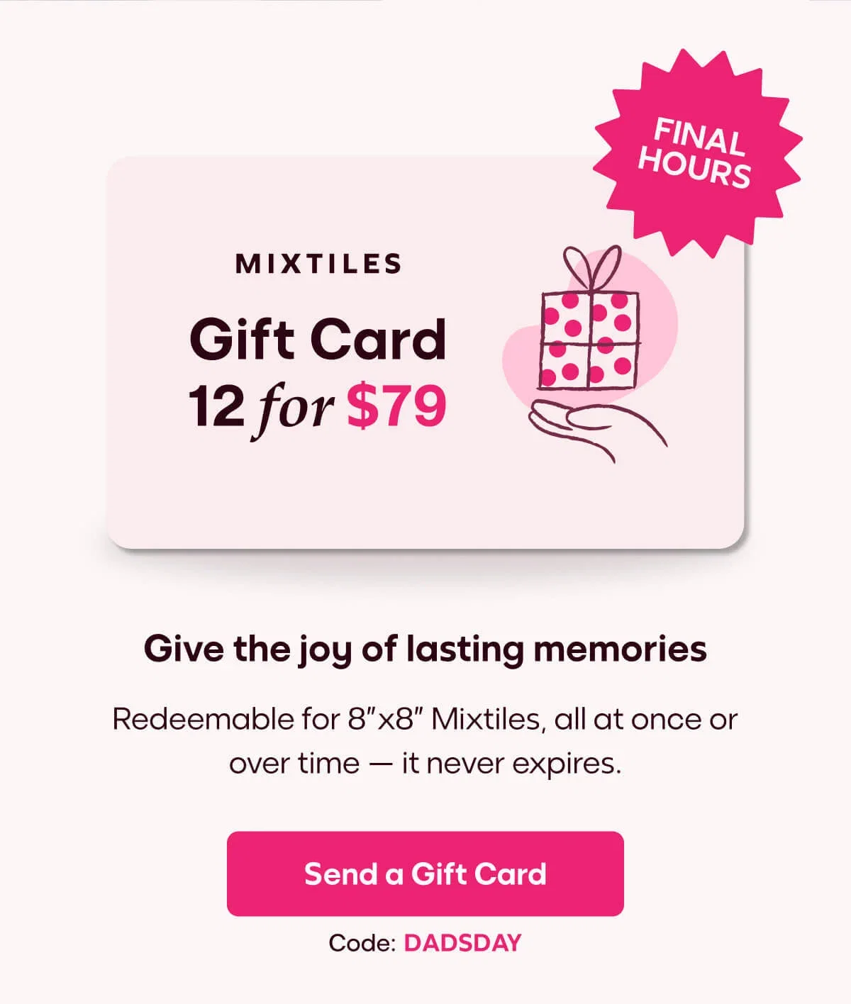 [MIXTILES] Celebrate life’s best moments with Mixtiles. | ORDER NOW