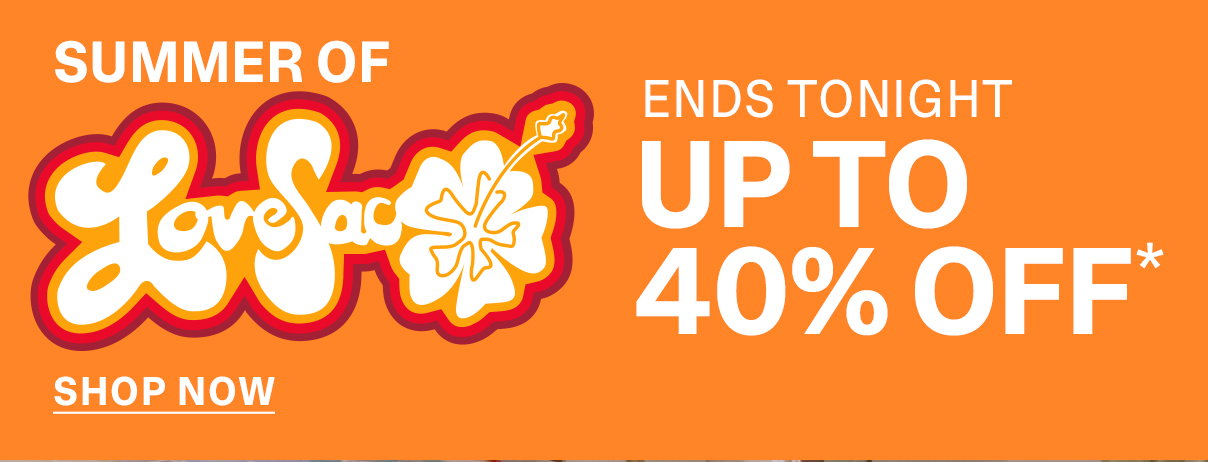 Summer of Lovesac | Ends Tonight | Up to 40% Off