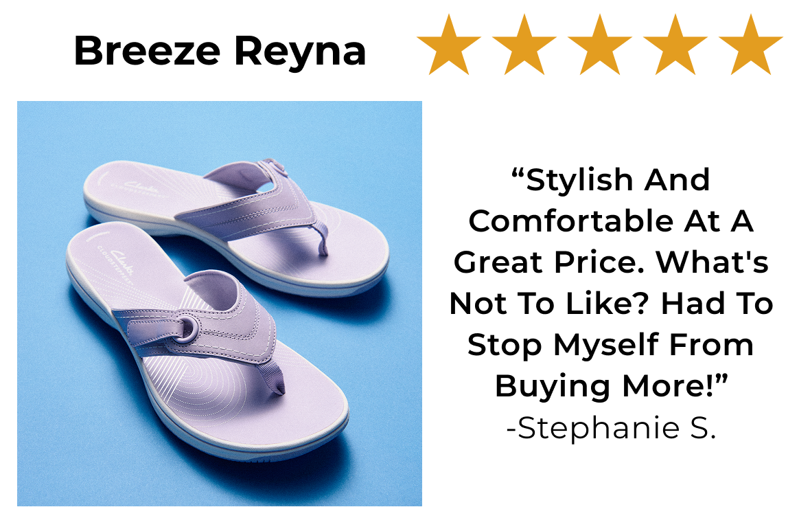Breeze Reyna | “Stylish and comfortable at a great price. What's not to like? Had to stop myself from buying more!” -Stephanie S. 