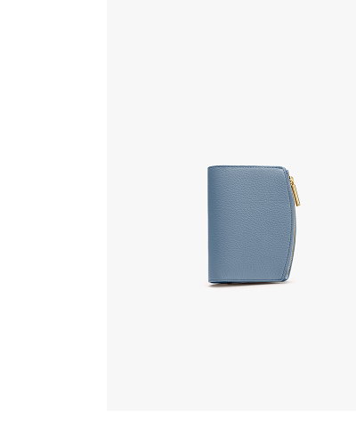 Fold Zip Wallet Azure