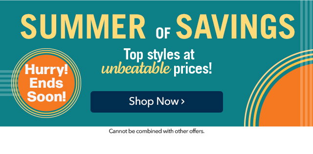 Shop Summer of Savings