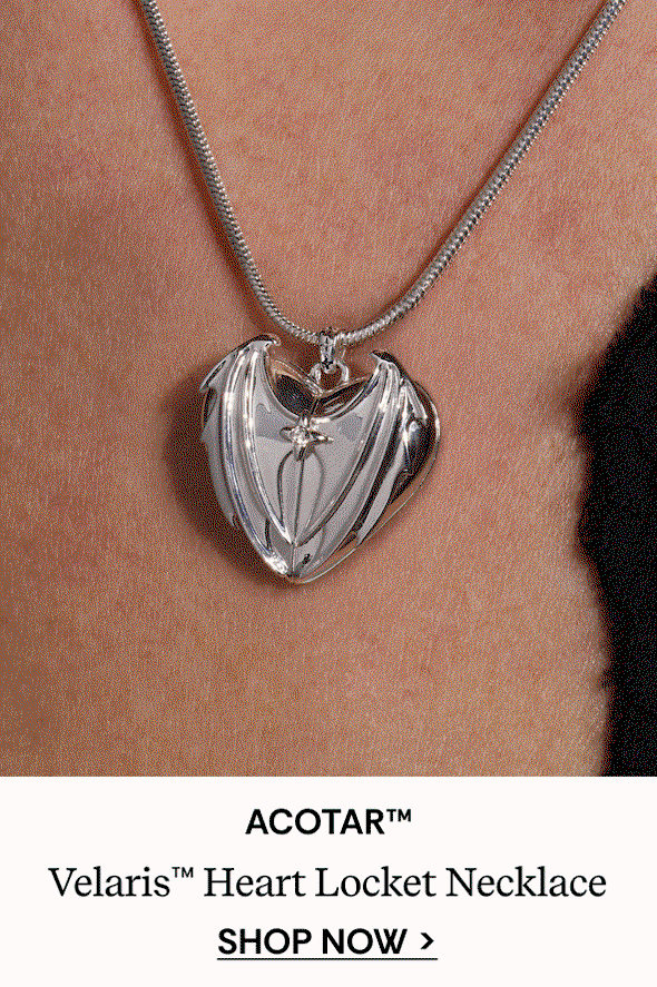 Shop A Court of Thorns and Roses™ Velaris™ Heart Locket Necklace