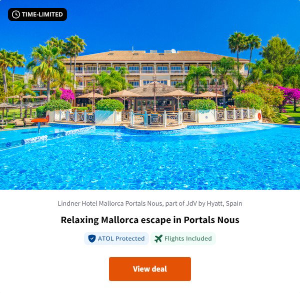 Relaxing Mallorca escape in Portals Nous