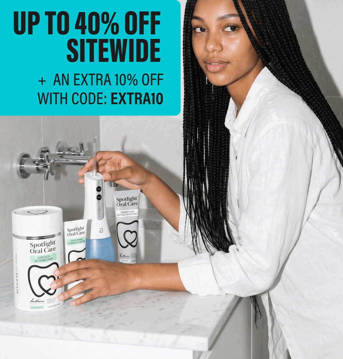 UP TO 40% OFF SITEWIDE | +  AN EXTRA 10% OFF WITH CODE: EXTRA10