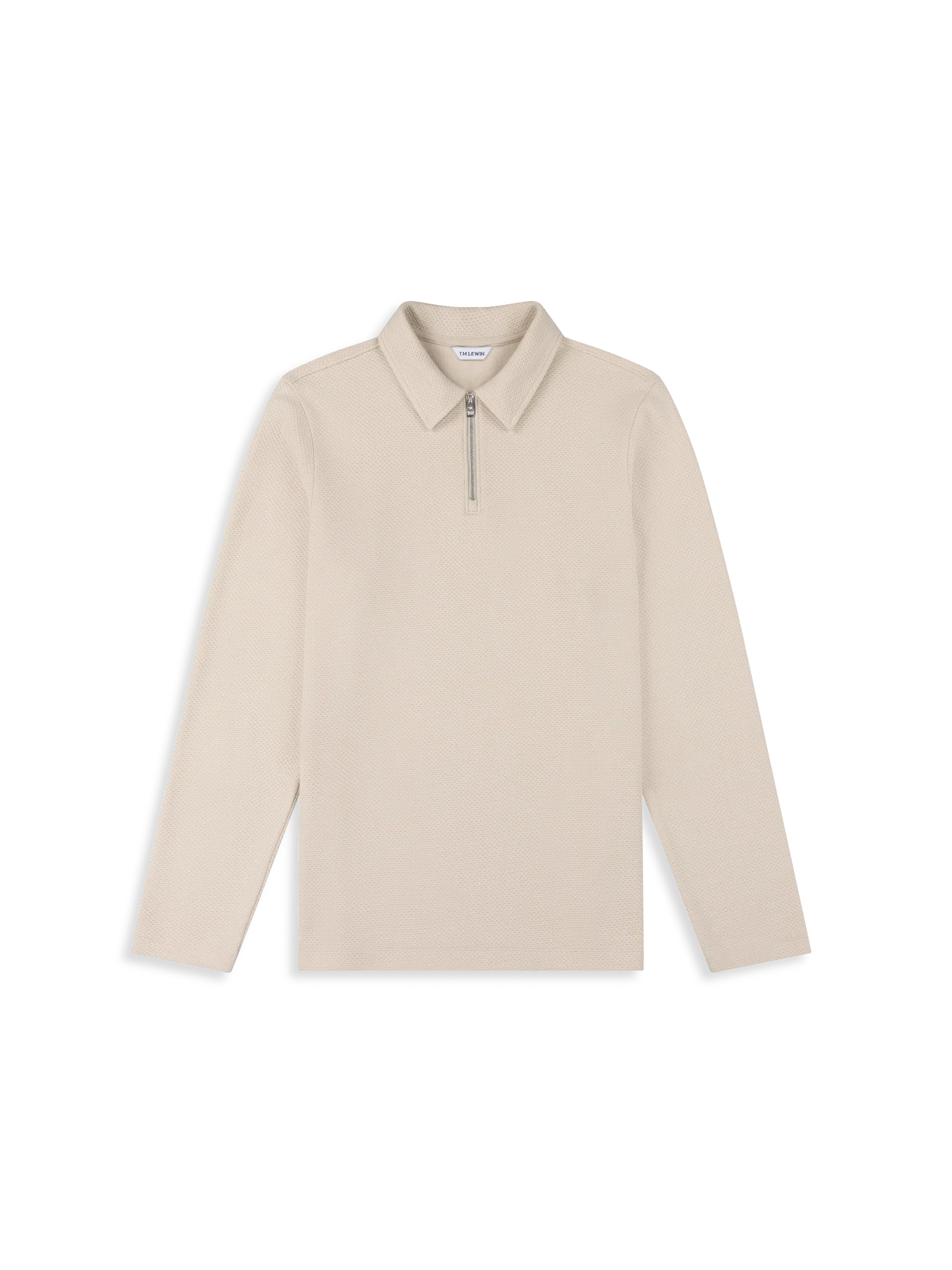 Image of The Long Sleeve Waffle Polo