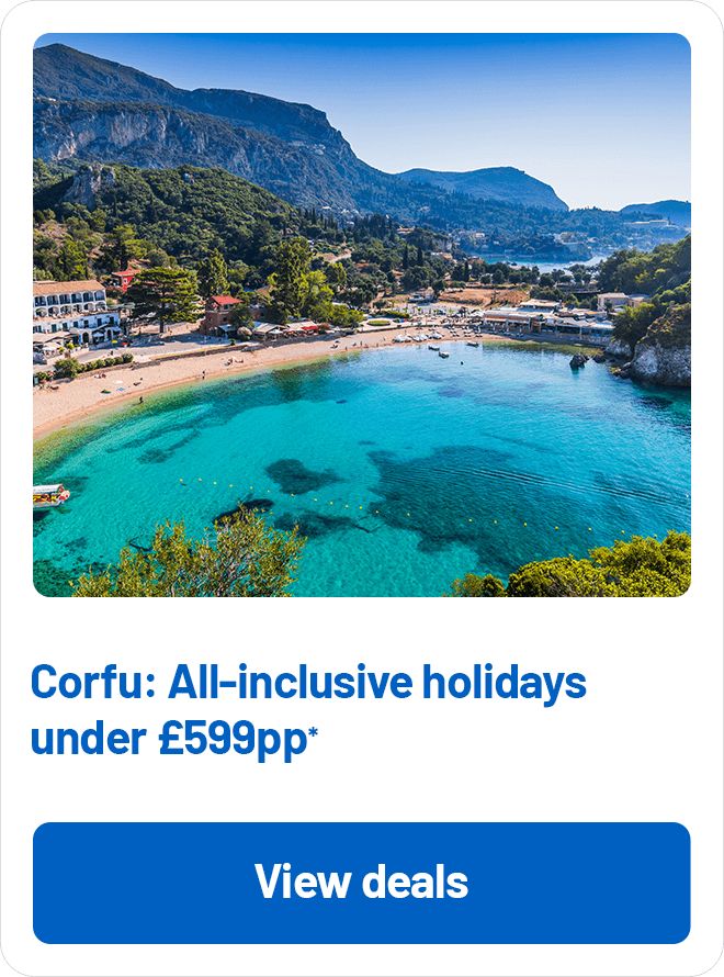 Corfu: All-inclusive holidays under £599pp*