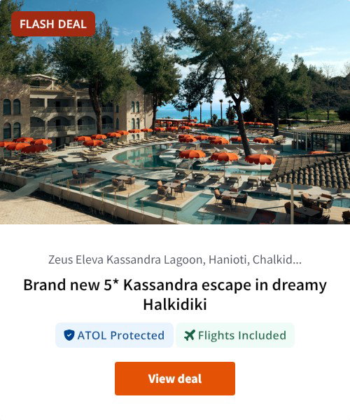 Brand new 5* Kassandra escape in dreamy Halkidiki