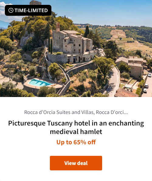 Picturesque Tuscany hotel in an enchanting medieval hamlet