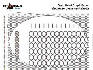 FREE Printable Seed Bead Graph Paper