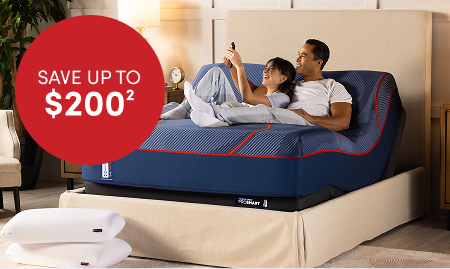 Waking up sore? Shop Sealy Posturepedic and save up to $200 while getting targeted support where you need it most.