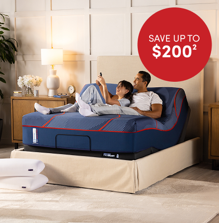 Waking up sore? Shop Sealy Posturepedic and save up to $200 while getting targeted support where you need it most.