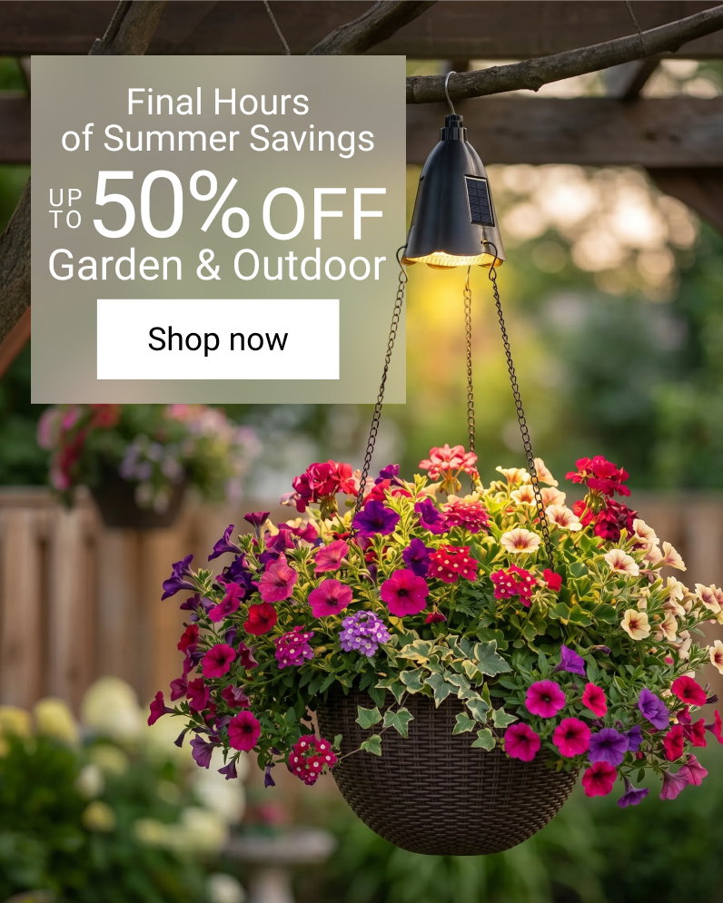 50% Off Garden & Outdoors