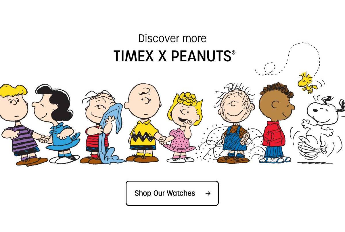 Shop Our Watches (Timex x Peanuts) - Timex