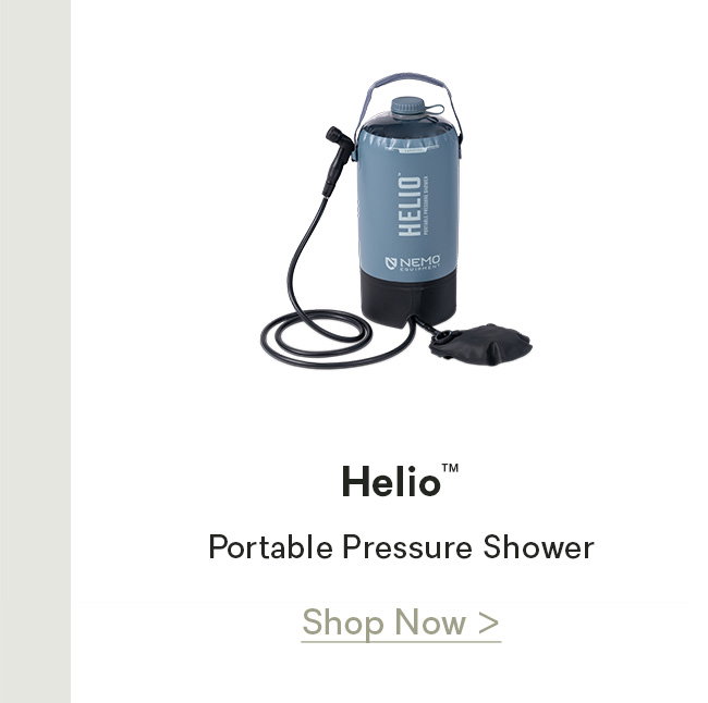 Helio™ Portable Pressure Shower