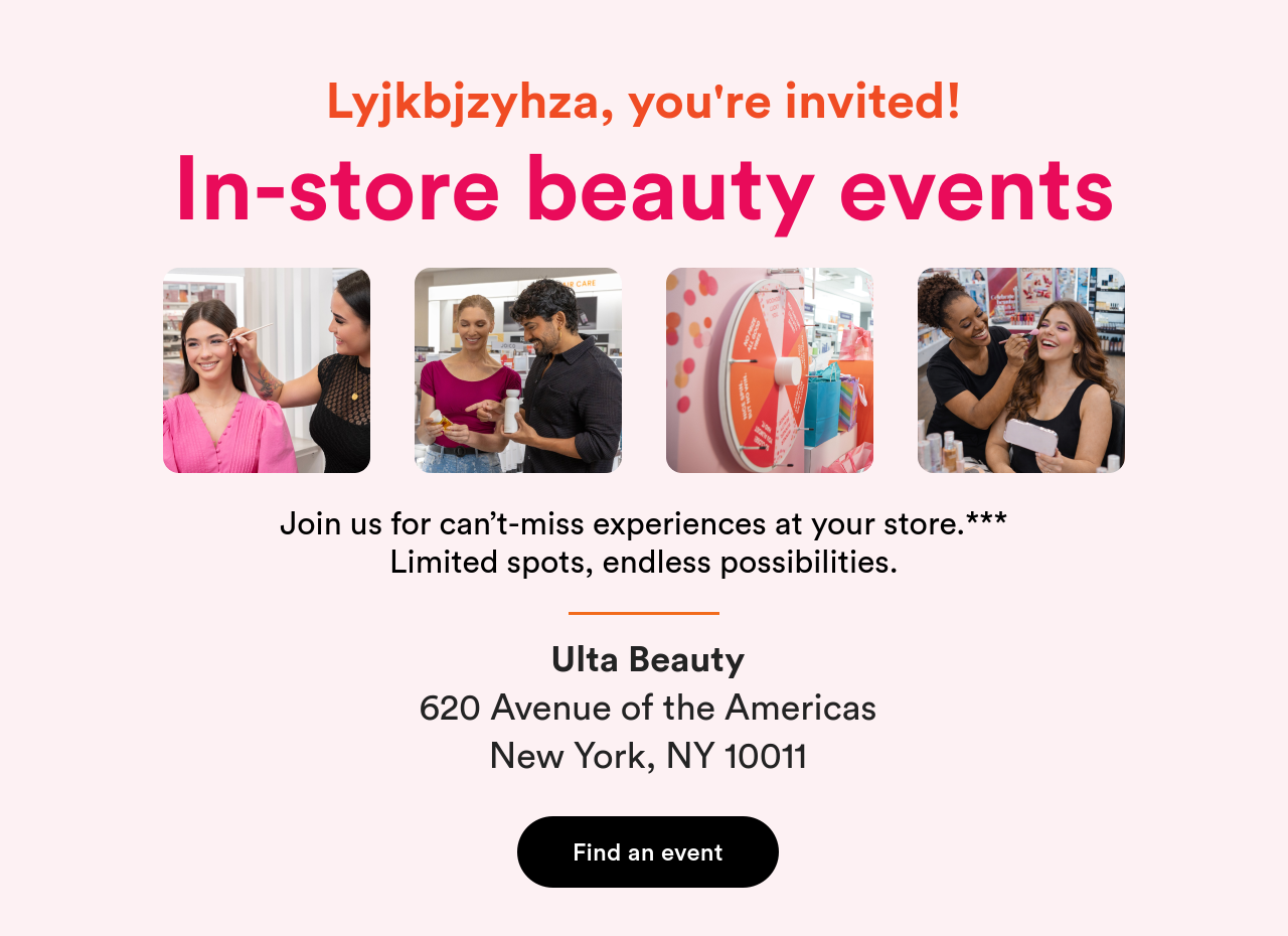 In-store events