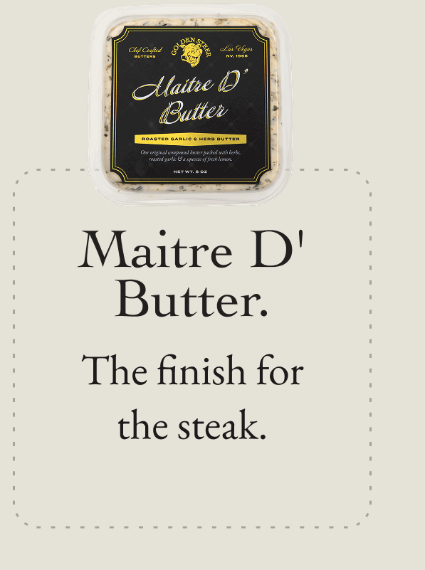 Maitre d' Butter. The finish for the steak.