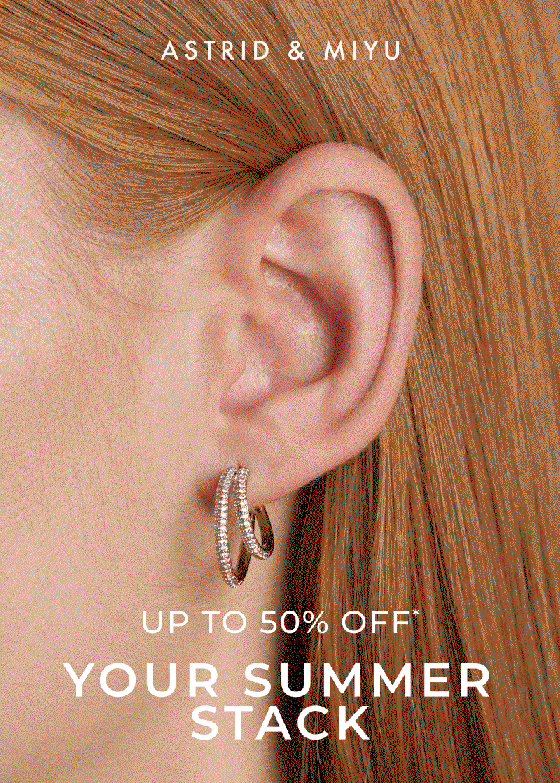 Up to 50% off selected styles: Summer Sale