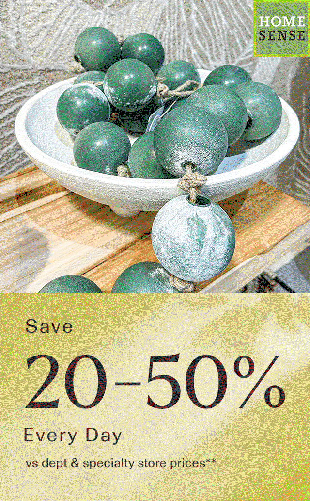 Visit Homesense today!