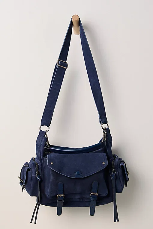 Palermo Suede Shoulder Bag