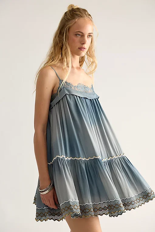 Imagine The Clouds Mini Dress