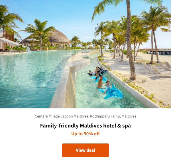 Family-friendly Maldives hotel & spa