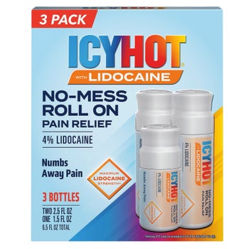 Icy Hot Lidocaine Roll-On, 6.5 oz