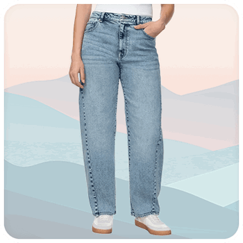 Hudson Women's Barrel Leg Jean