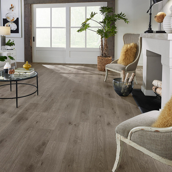 Mohawk Home 12MM Thick 8.3in X 54.3in Waterproof Surface Laminate Wood Plank Flooring (18.89 sq ft/ctn)