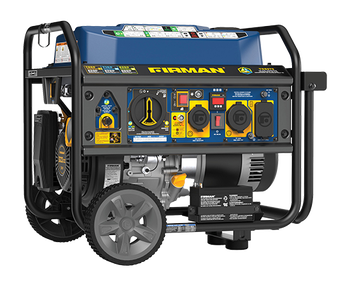 Firman Tri Fuel Portable Generator 7850/6300W Electric Start, Gas, CO Alert