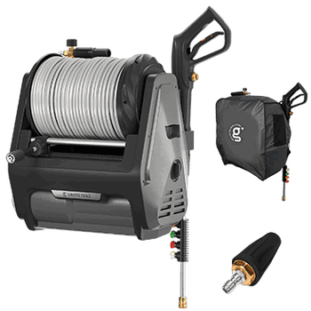 Giraffe Tools Grandfalls Electric Pressure Washer Pro 3400 PSI with Brushless Induction Motor