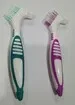 2 Pack Denture Cleaning Brush Set, Premium Hygiene Denture Cleaner Set (Random Colour)