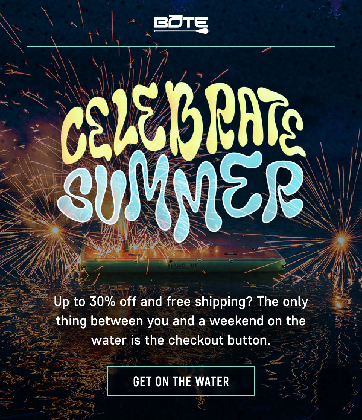 Up to 30% off and free shipping.