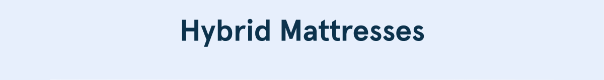 Hybrid Mattresses