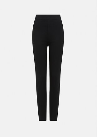 Ponte Leggings in Black