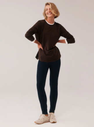 Ponte Leggings in Black