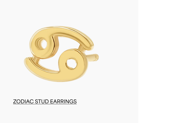 Zodiac Stud Earrings