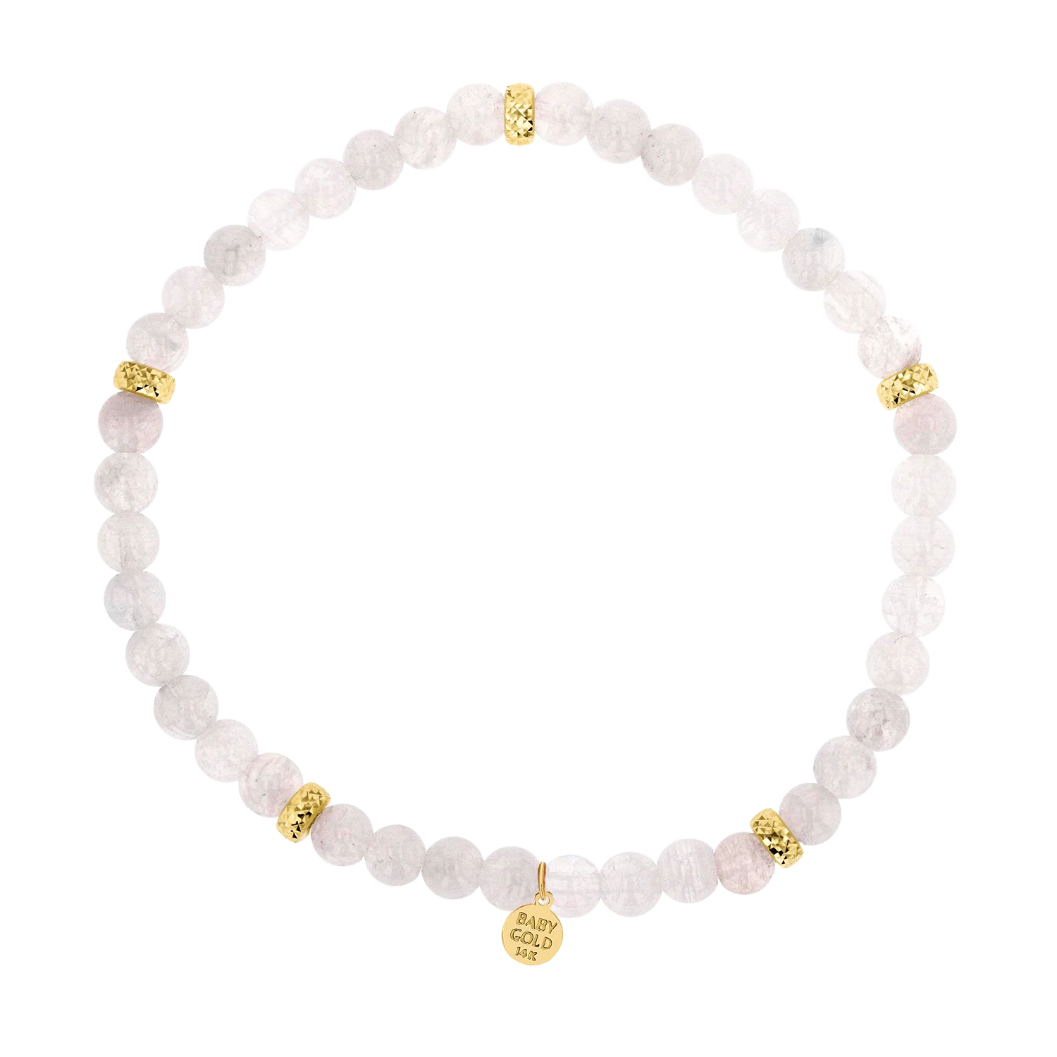 Image of Moonstone Beaded Bracelet