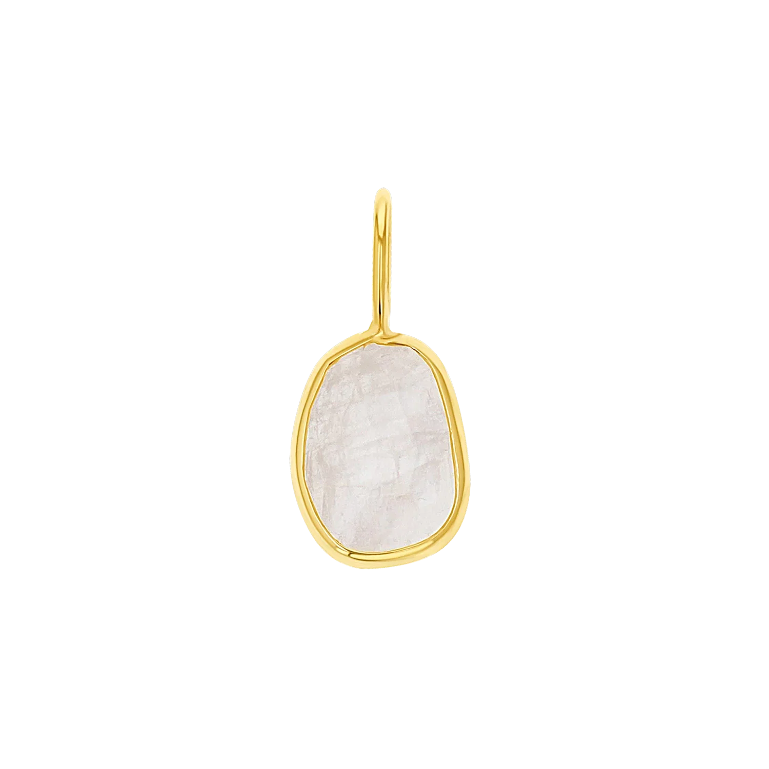 Image of One of a Kind Moonstone Slice Charm