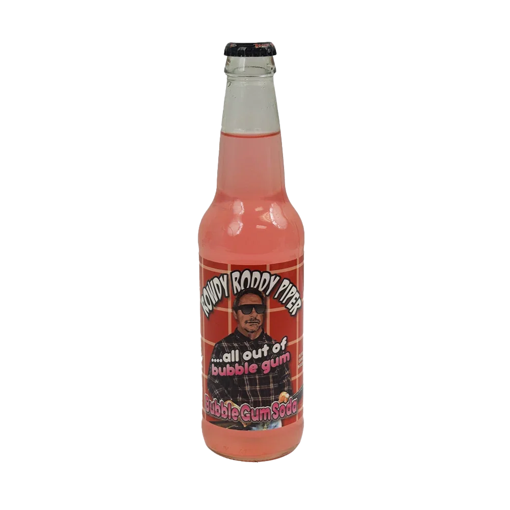Image of Rowdy Roddy Pipper All out of Bubble Gum Soda