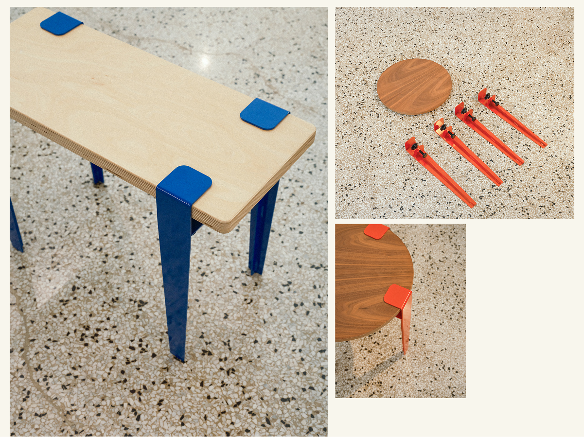 The 16" leg allows you to build a table from any flat surface. It's that simple. It's that functional. It's that versatile—and that means it can go with anywhere.